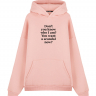 ХУДИ OVERSIZE DON`T YOU KNOW WHO I AM?