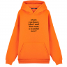ХУДИ OVERSIZE DON`T YOU KNOW WHO I AM?