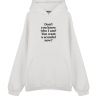 ХУДИ OVERSIZE DON`T YOU KNOW WHO I AM?