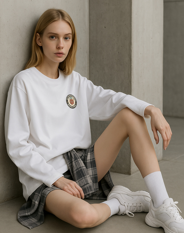 ЛОНГСЛИВ OVERSIZE ОТ РЕТРОГРАДНОГО МЕРКУРИЯ