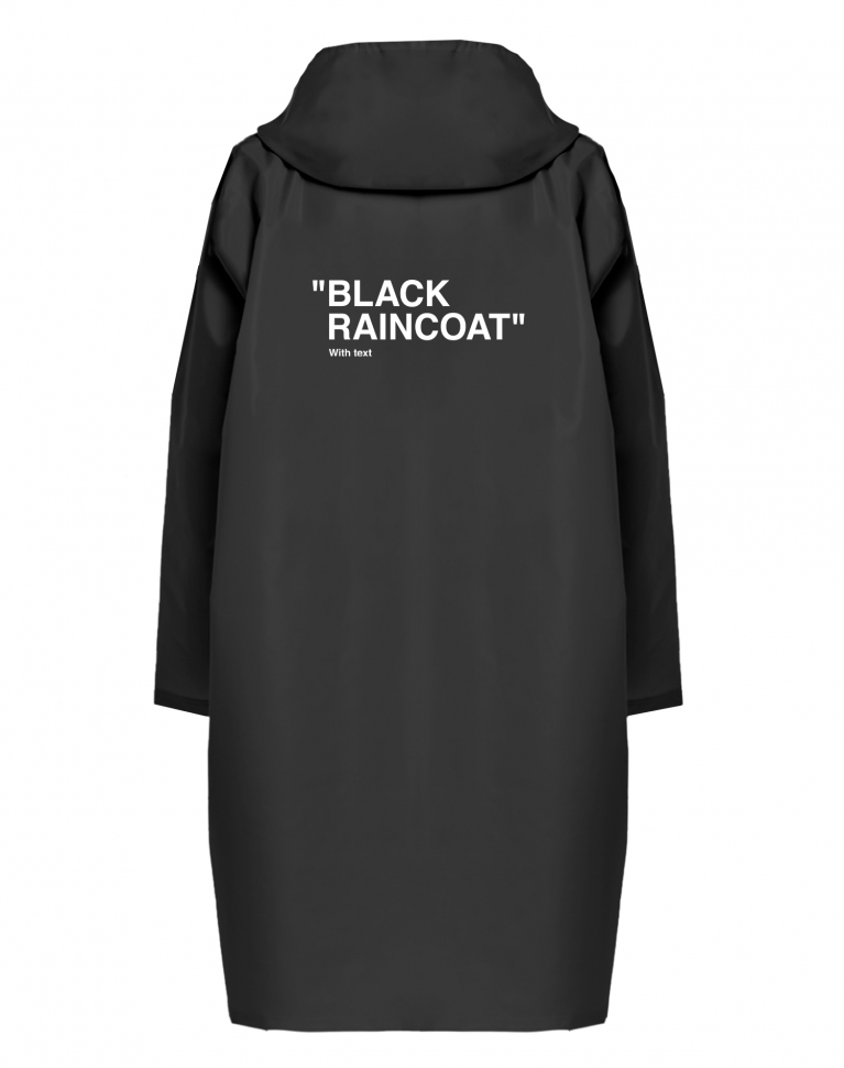 Off white raincoat shop