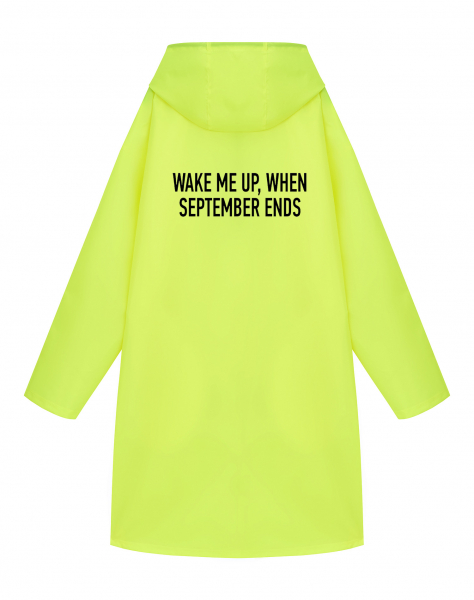 ДОЖДЕВИК "WAKE ME UP, WHEN SEPTEMBER ENDS"