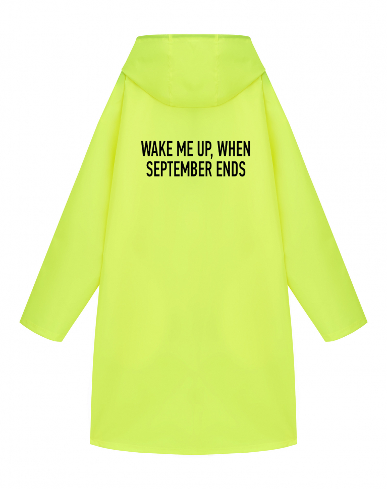 ДОЖДЕВИК "WAKE ME UP, WHEN SEPTEMBER ENDS"