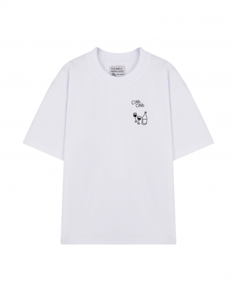 ФУТБОЛКА  OVERSIZE "CINЬ CINЬ"