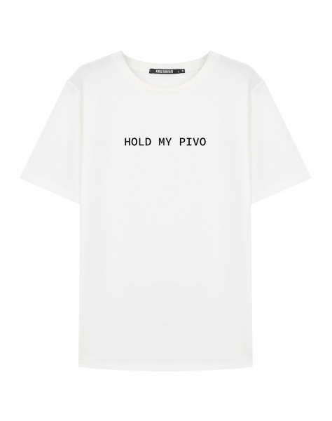 ФУТБОЛКА HOLD MY PIVO