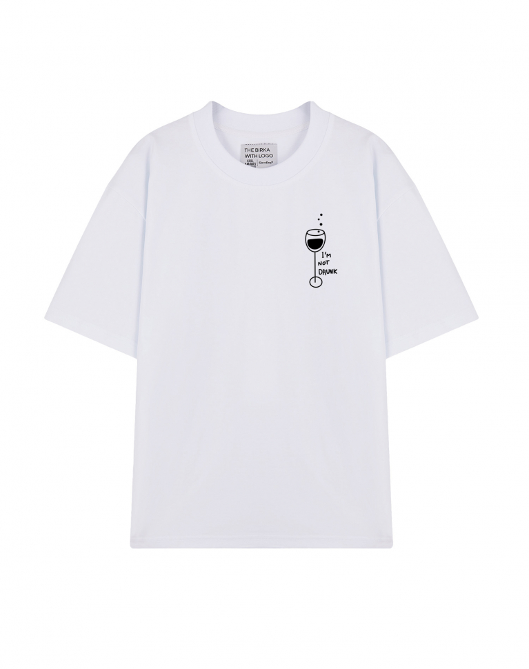 ФУТБОЛКА OVERSIZE "I'M NOT DRUNK"