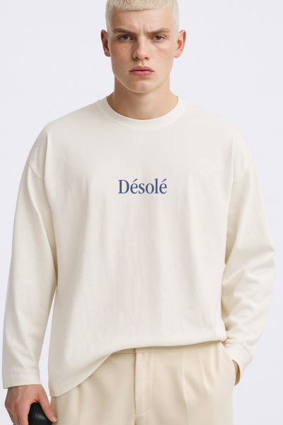 ЛОНГСЛИВ OVERSIZE DESOLE