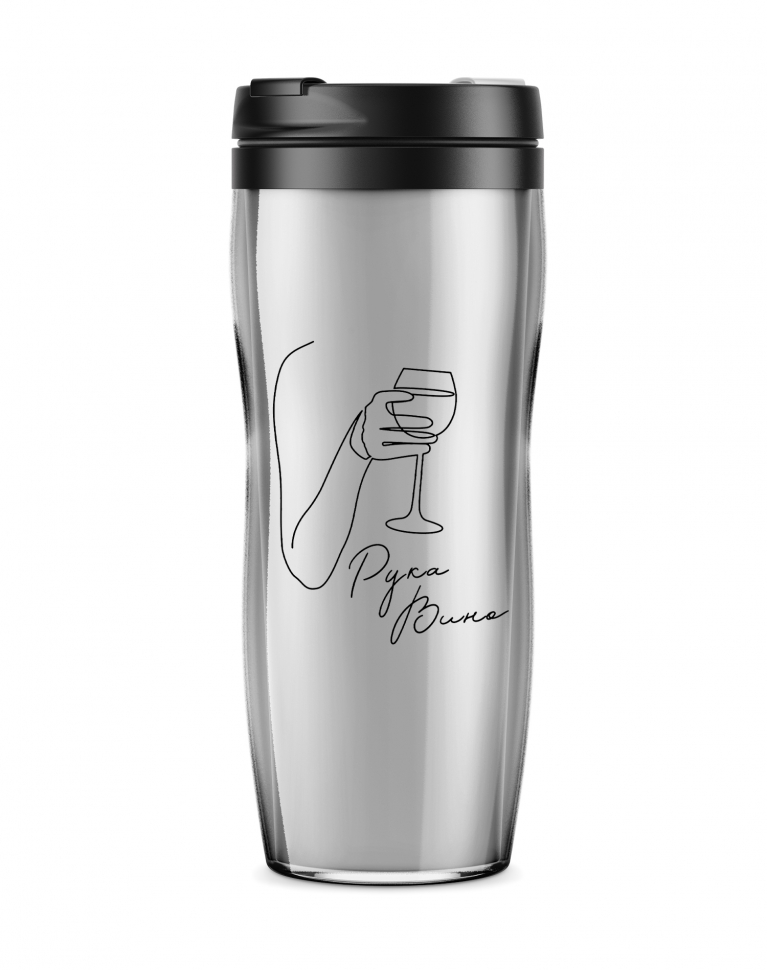 ТЕРМОСТАКАН "РУКА ВИНО"