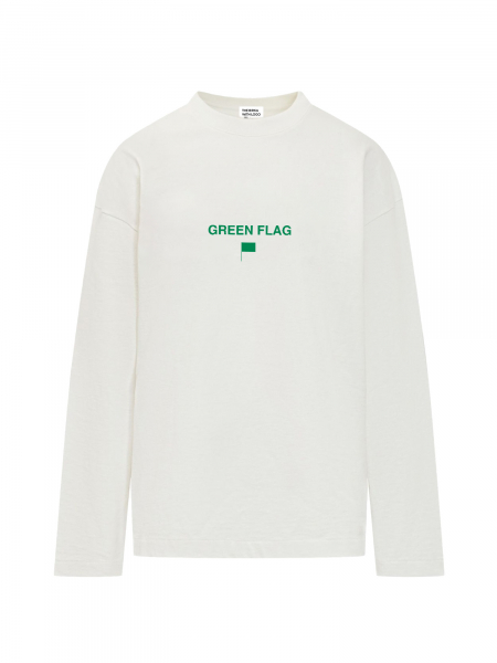 ЛОНГСЛИВ OVERSIZE GREEN FLAG