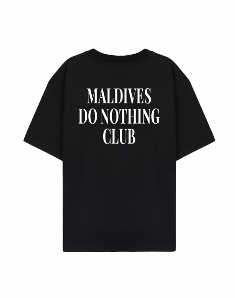 ФУТБОЛКА ОВЕРСАЙЗ "MALDIVES DO NOTHING CLUB"