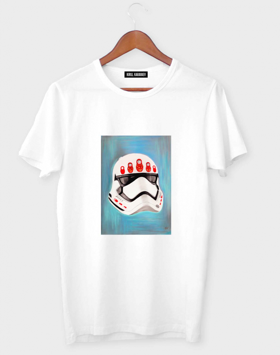 Футболка Star Wars с матрешкой Футболка Star Wars с матрешкой