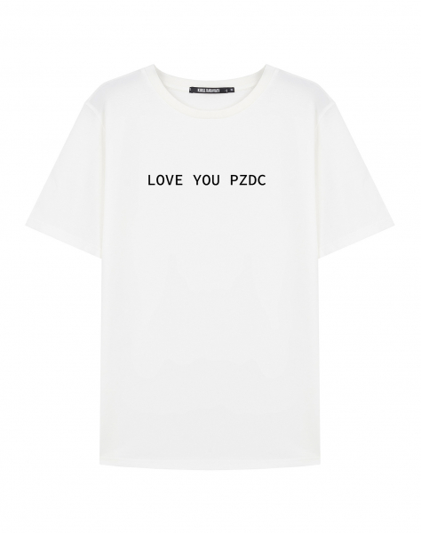 ФУТБОЛКА "LOVE YOU PZDC"