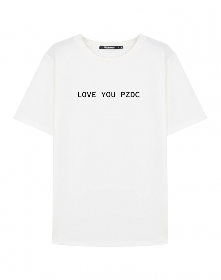 ФУТБОЛКА "LOVE YOU PZDC"