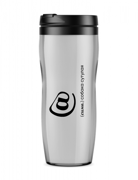 ТЕРМОСТАКАН "@" by @SLOVODNA