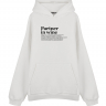 ХУДИ ОВЕРСАЙЗ "Partner in wine"  by @SLOVODNA