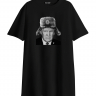 ФУТБОЛКА  OVERSIZE  "TRUMP в ушанке"