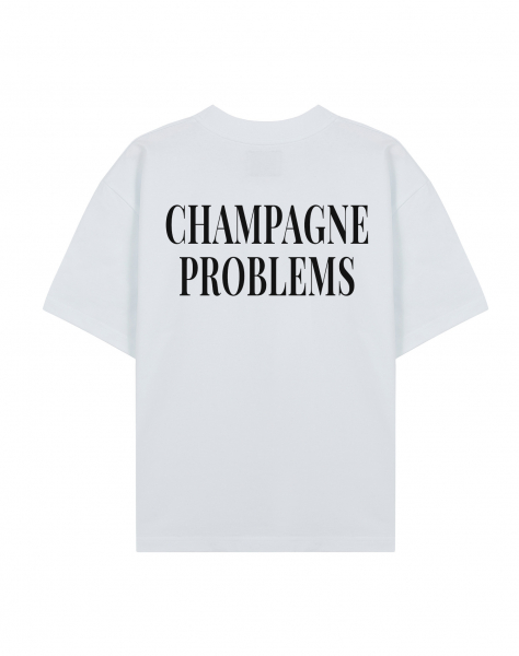 ФУТБОЛКА ОВЕРСАЙЗ "CHAMPAGNE PROBLEMS"