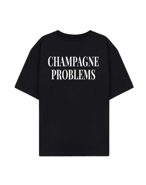ФУТБОЛКА ОВЕРСАЙЗ "CHAMPAGNE PROBLEMS"