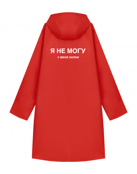 ДОЖДЕВИК "Я НЕ МОГУ. У МЕНЯ ЛАПКИ"