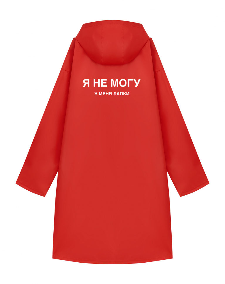 ДОЖДЕВИК "Я НЕ МОГУ. У МЕНЯ ЛАПКИ"