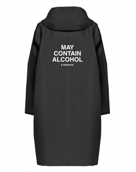 ДОЖДЕВИК "MAY CONTAIN ALCOHOL & PEANUTS"