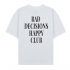 ФУТБОЛКА ОВЕРСАЙЗ "BAD DECISIONS HAPPY CLUB" ФУТБОЛКА ОВЕРСАЙЗ "BAD DECISIONS HAPPY CLUB"