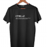 ФУТБОЛКА "CTRL+Z" by @SLOVODNA