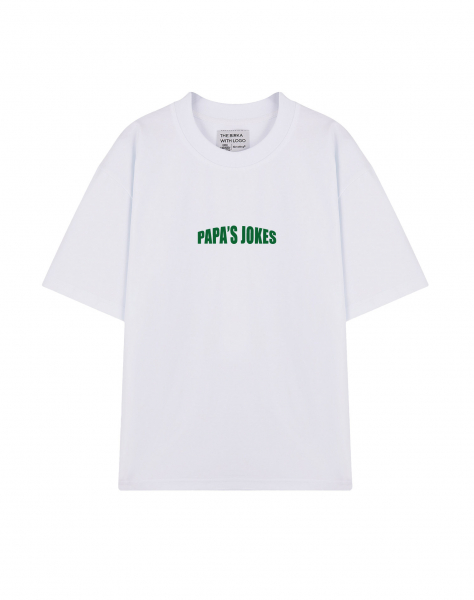 ФУТБОЛКА OVERSIZE "PAPA`S JOKES"