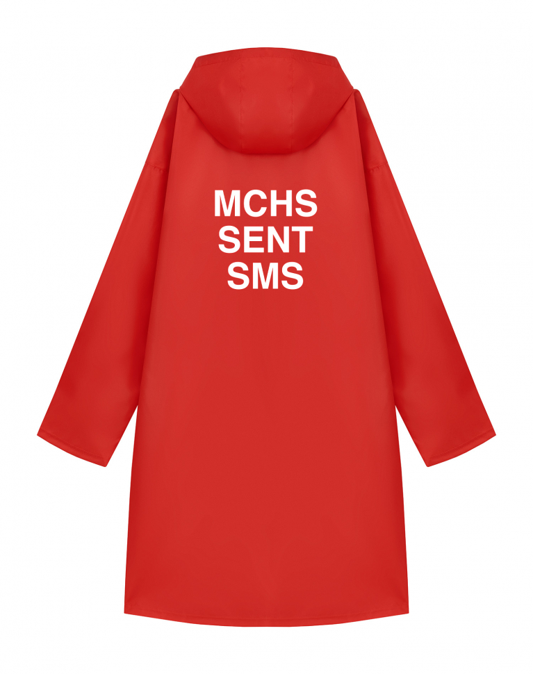 Дождевик "MCHS SENT SMS"