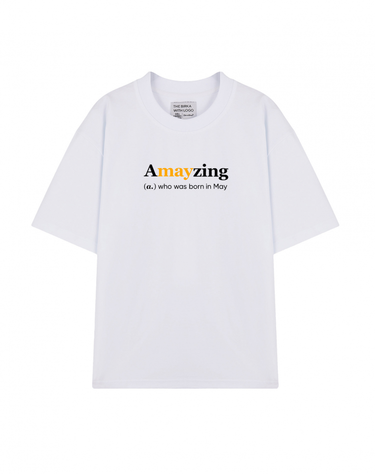 ФУТБОЛКА OVERSIZE "I`M AMAYZING" by @SLOVODNA
