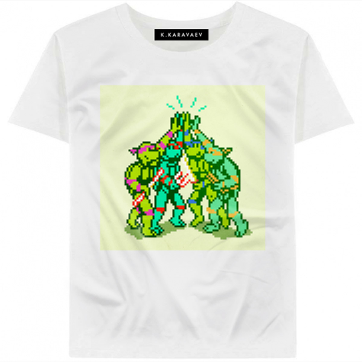 ФУТБОЛКА TMNT 8 BIT ФУТБОЛКА TMNT 8 BIT
