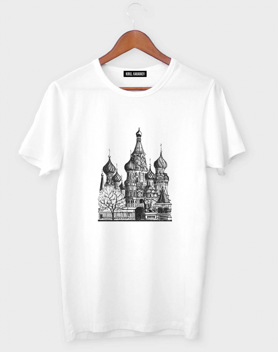 ФУТБОЛКА Saint Basil's Cathedral ФУТБОЛКА Saint Basil's Cathedral