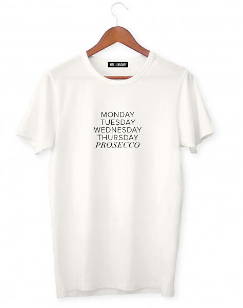 ФУТБОЛКА MONDAY, TUESDAY...