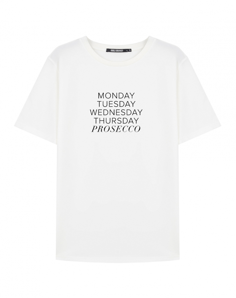 ФУТБОЛКА MONDAY, TUESDAY...