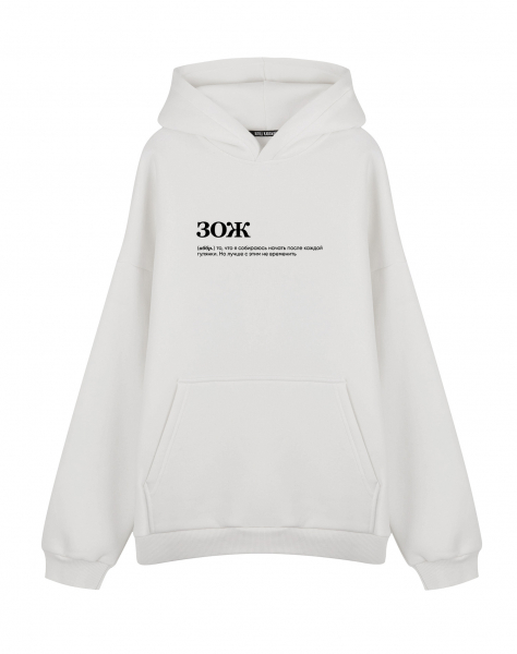 ХУДИ OVERSIZE "ЗОЖ" by @SLOVODNA