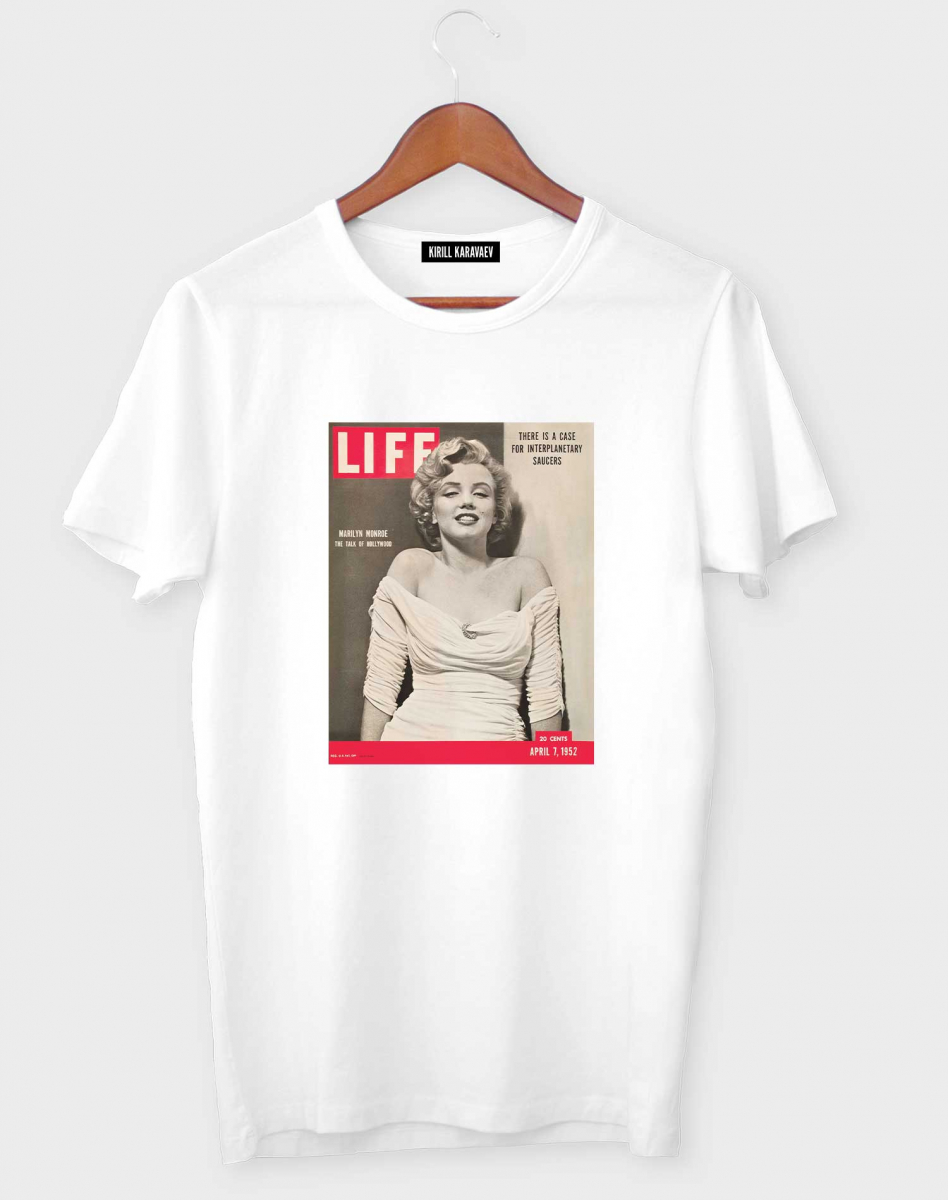 ФУТБОЛКА MARILYN MONROE LIFE