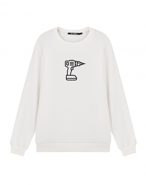 Парный свитшот  "Дрель" для Неё