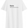 ФУТБОЛКА  OVERSIZE  "Батя" by @SLOVODNA