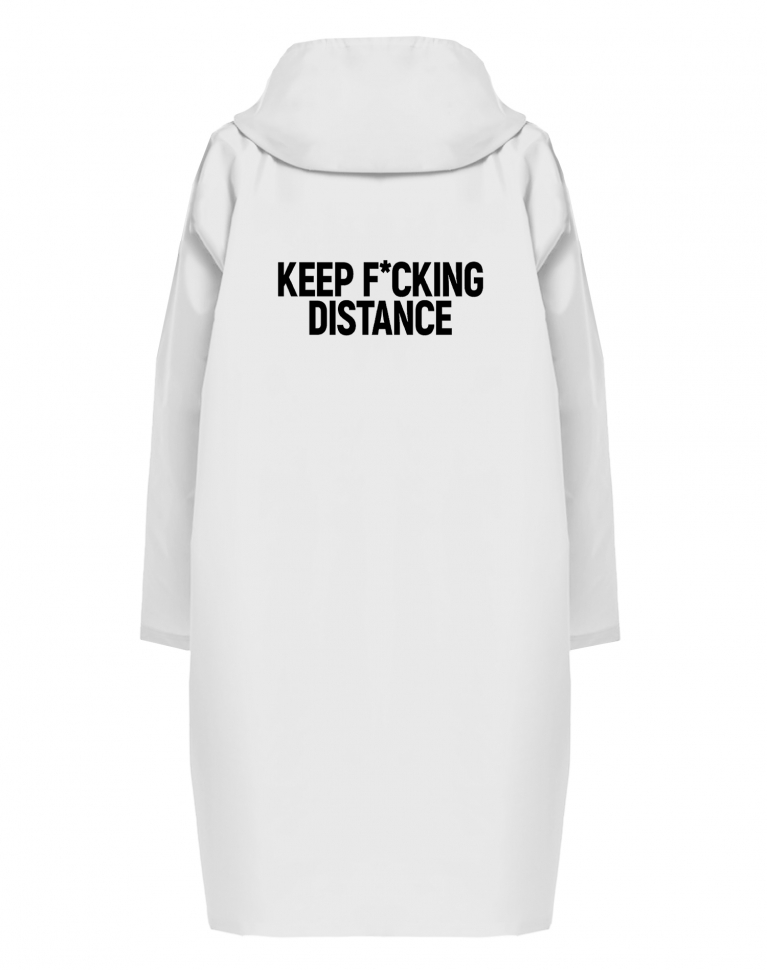 ДОЖДЕВИК "KEEP F*CKING DISTANCE"