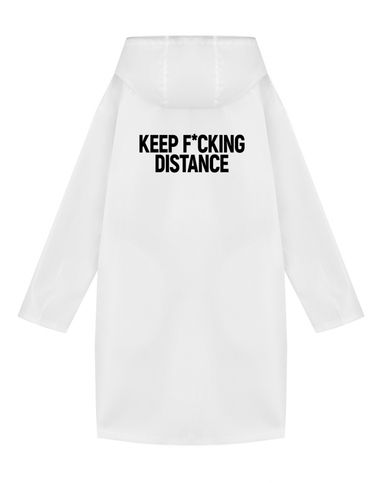 ДОЖДЕВИК "KEEP F*CKING DISTANCE"
