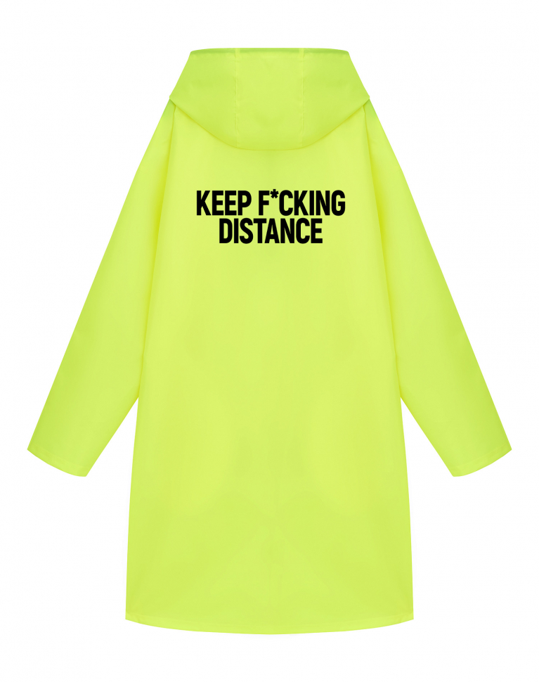 ДОЖДЕВИК "KEEP F*CKING DISTANCE"