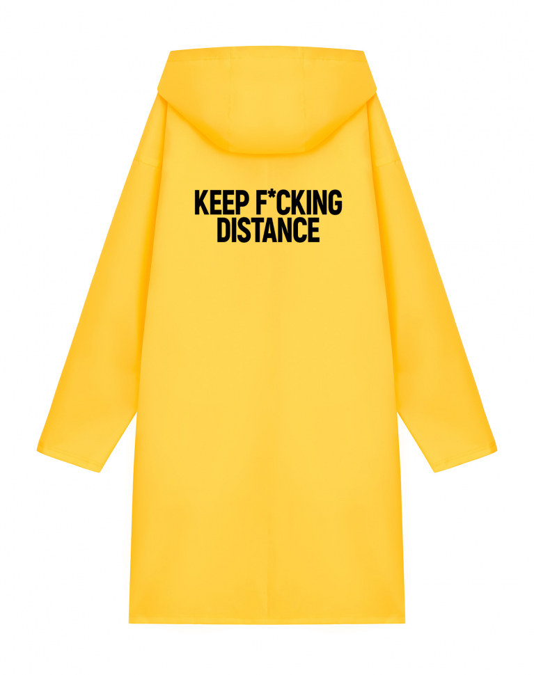 ДОЖДЕВИК "KEEP F*CKING DISTANCE"