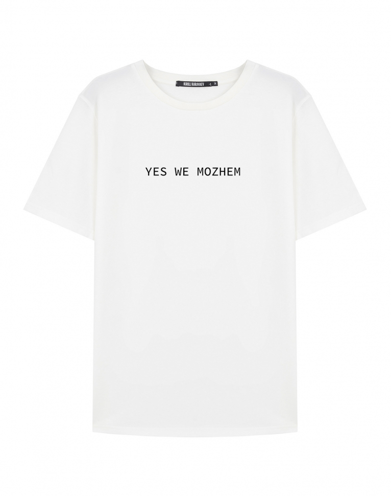ФУТБОЛКА "YES WE MOZHEM"