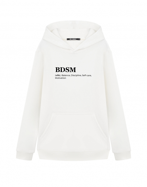Худи "BDSM" (motivation) by @SLOVODNA